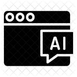 Web Ai Icon Of Glyph Style Available In Svg Png Eps Ai Icon Fonts
