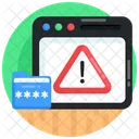 Warnmeldung Achtung Web Alarm Icon