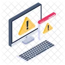 System Alert System Warning System Caution Icon