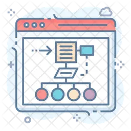 Web Algorithm  Icon