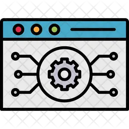 Web Algorithm  Icon