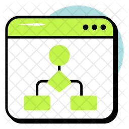 Web Algorithm  Icon