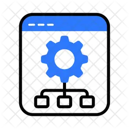 Web Algorithm  Icon