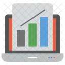 Web Analyses Statistiques Icône