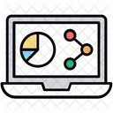 Web Analyses Statistiques 아이콘