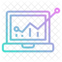 Graphique Ligne Diagramme 아이콘