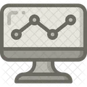 Analytique Statistique Rapport 아이콘