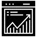 Analyse Web Representation Graphique Tableau Financier Icône