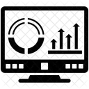 Web Analyses Donnees 아이콘