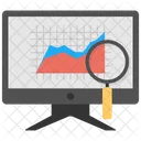 Web Analytique En Ligne 아이콘