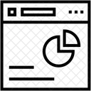 Web Analytique Referencement 아이콘