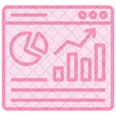 Web Analysis Color Outline Icon Icon