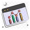 Web Analysis Analytics Icon