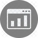 Bar Chart Websit Icon