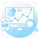Web Analytic Data Analytics Business Infographic アイコン