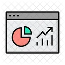 Analytics Web Analysis Marketing Icon