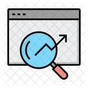 Web Analysis  Icon