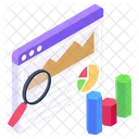 Web Analysis Web Infographic Web Statistics Icon