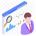 Web Analysis Web Infographic Web Statistics Icon