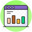 Web Analysis Analytics Icon