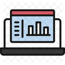 Web Analysis Chart  Icon