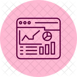 Web analysis  Icon