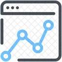 Webanalyse Finanzanalyse Statistik Symbol