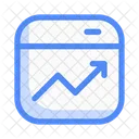 Web Analytic Data Analytics Business Analytics Icon