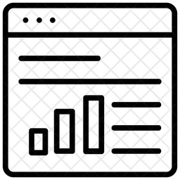웹 분석  아이콘