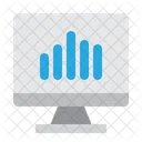 Analytics Chart Monitor Icon