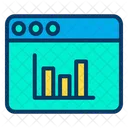 Web Webpage Analytics Icon