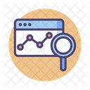Web Analytics Infographic Statistics Icon