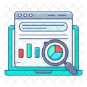 Web Analytics Web Infographic Web Statistics Icon
