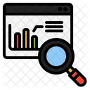 Web analytics  Icon