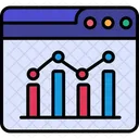 Web Analytics Browser Data Icon