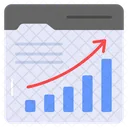 Web Analytics Analysis Icon