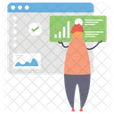 Web Analytics  Icon