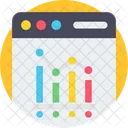 Web analytics  Icon