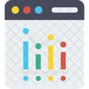 Web analytics  Icon