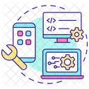 Digital Literacy Skill Icône