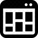 Dashboard Layout Analysen Icon