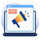 Web-Anzeige  Symbol