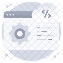 Web Api Icon - Download in Flat Style