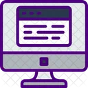 Web Application  Icon