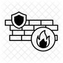 Web Application Firewall Firewall Icon