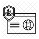 Web Application Firewall Icon