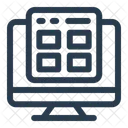 Web Application Saas Software As A Service Icon