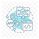 Software Development Life Cycle Web Software Web Application Icon