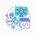 Web application security  Icon