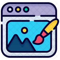 Web Art  Icon